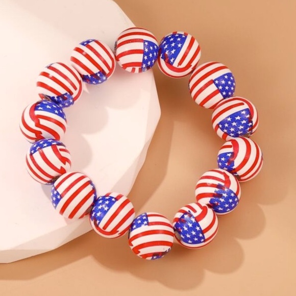 🇺🇸 Set of 6 Random American Made Bracelets for July 4th Celebrations - Picture 10 of 10